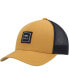 Men's Tan, Black VA Station Trucker Snapback Hat