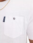 Ben Sherman pocket tee in white