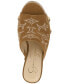 Vadim Embroidered Platform Espadrille Wedge Sandals