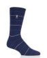 Фото #1 товара Men's Ultra Lite Corbin Fine Stripe Crew Sock