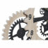 Настенное часы DKD Home Decor Натуральный Чёрный MDF Шестерни (70 x 4 x 45 cm)