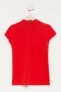 Kırmızı Kız Çocuk Basic Genç Kız Polo T-Shirt G6060A6Z.17Sp.Rd227