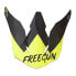 FREEGUN BY SHOT Visera XP-4 Camo Visor Neon yellow matt - фото #1