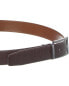 Фото #2 товара Ted Baker Twin Cross Hatch Reversible Leather Belt Men's