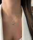 ფოტო #2 პროდუქტის Nude Diamond (1/5 ct. t.w.) & Blackberry Diamond (1/10 ct. t.w.) 18" Pendant Necklace in 14k Gold