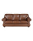 Фото #2 товара White Label Dadeville 85" Leather Match Sofa