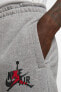 Фото #4 товара Брюки спортивные Nike Jordan Jumpman Air Fleece Jogger серого цвета