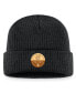 ფოტო #1 პროდუქტის Men's Black Wisconsin Badgers Elijah Cuffed Knit Hat