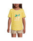 ფოტო #3 პროდუქტის Child Girls Short Sleeve Curved Hem Graphic Tee Shirt