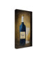Фото #2 товара Pablo Esteban A Bottle of Wine with Glass Canvas Art - 15.5" x 21"