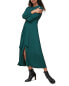 Фото #1 товара Whistles Tie Waist Midi Dress Teal UK 8 US 4