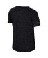 Фото #2 товара Women's Black Distressed Army Black Knights Finalists Tie-Front T-shirt
