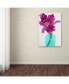 Фото #3 товара Cora Niele 'Purple Parrot Tulip' Canvas Art - 32" x 22" x 2"