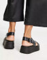 Фото #8 товара schuh Tanya two part sandals in black