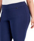 Фото #4 товара Plus Size Bengaline Skinny Pants, Created for Macy's