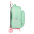 School Rucksack with Wheels BlackFit8 Moon Green 32 x 42 x 15 cm