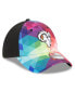 ფოტო #4 პროდუქტის Men's and Women's Multicolor, Black Los Angeles Rams 2023 NFL Crucial Catch 39THIRTY Flex Hat