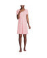 Фото #3 товара Women's Cotton Short Sleeve Knee Length Nightgown