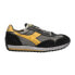 Фото #2 товара Diadora Equipe H Dirty Stone Wash Evo Lace Up Mens Grey Sneakers Casual Shoes 1