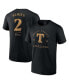 ფოტო #1 პროდუქტის Men's Marcus Semien Black Texas Rangers 2023 World Series Champions Name and Number T-shirt