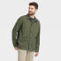 Фото #1 товара Men's Tailored Work Shacket - Goodfellow & Co Olive Green L