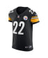 ფოტო #3 პროდუქტის Men's Najee Harris Black Pittsburgh Steelers Vapor Elite Jersey