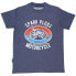 ROCK OR DIE Spark Plug short sleeve T-shirt Синий, S - фото #1