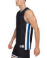 ფოტო #3 პროდუქტის Men's Classic-Fit Tipped Mesh Basketball Tank