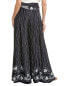 Фото #2 товара Gracia Lines & Flower Print Flare Pant Women's