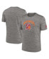 ფოტო #1 პროდუქტის Men's Heather Charcoal Tampa Bay Buccaneers Throwback Sideline Performance T-shirt