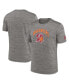 Фото #1 товара Men's Heather Charcoal Tampa Bay Buccaneers Throwback Sideline Performance T-shirt