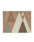 Фото #1 товара Ranger Layered Triangles Wood Wall Decor
