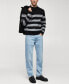 Фото #5 товара Men's Striped Perkins Collar Sweater