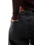 Mango straight jeans in black 40 - фото #5