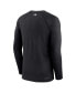 Men's Black Chicago White Sox Authentic Collection Game Raglan Performance Long Sleeve T-shirt