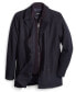 Фото #3 товара Men's Double Breasted Wool Blend Peacoat with Bib