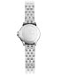 ფოტო #3 პროდუქტის Women's Swiss Tango Diamond-Accent Stainless Steel Bracelet Watch 30mm