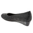 Фото #9 товара Trotters Lauren T1110-013 Womens Black Narrow Leather Loafer Flats Shoes