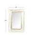 Фото #2 товара Metal Contemporary Wall Mirror, 47" x 31"