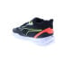 Фото #12 товара Puma Playmaker PRO 37757204 Mens Black Leather Athletic Basketball Shoes