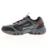 Фото #7 товара Fila Reminder 1JM01263-073 Mens Gray Leather Lace Up Athletic Hiking Shoes
