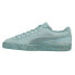 Фото #3 товара Puma Suede Mono Triplex Lace Up Mens Blue Sneakers Casual Shoes 38685203