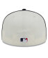 Фото #5 товара Men's Cream, Navy Cleveland Guardians Chrome Sutash 59FIFTY Fitted Hat
