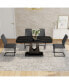 Фото #1 товара Ultra-Modern Dining Table for Glamour and Comfort