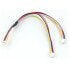 Фото #3 товара Электроника SeeedStudio ACC53059P Grove - набор из 5 женских кабелей 4-pin - 2мм/20см для I2C разветвителей
