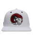 Men's White Winston Salem Rams Mascot Evergreen Wool Snapback Hat