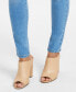 Фото #7 товара Juniors' 5-Button High Waisted Curvy Skinny Jeans