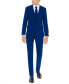 Фото #1 товара Teen Boys Navy Royale Slim Fit Solid Suit