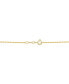 ფოტო #4 პროდუქტის Cultured Freshwater Pearl (9mm) and Diamond Accent Pendant 18" Necklace in 14k Gold