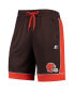 ფოტო #3 პროდუქტის Men's Brown, Orange Cleveland Browns Fan Favorite Fashion Shorts